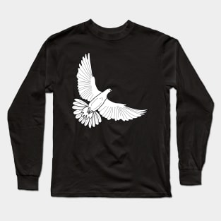 Dove flying Long Sleeve T-Shirt